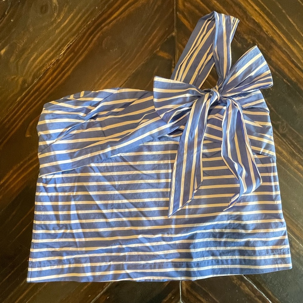 Jcrew one shoulder tank